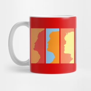 Cat's Profile Horizontal Mug